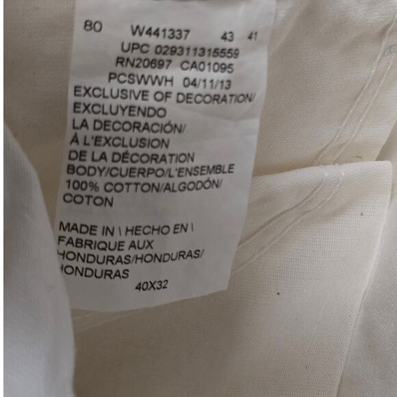Dickies Sherwin Williams Mens 40x32 Painter Pants White Workwear Utility - Picture 12 of 16